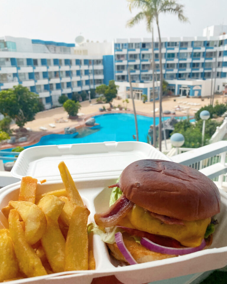 Tenerife Golf del Sur Sissy Apartman terasz