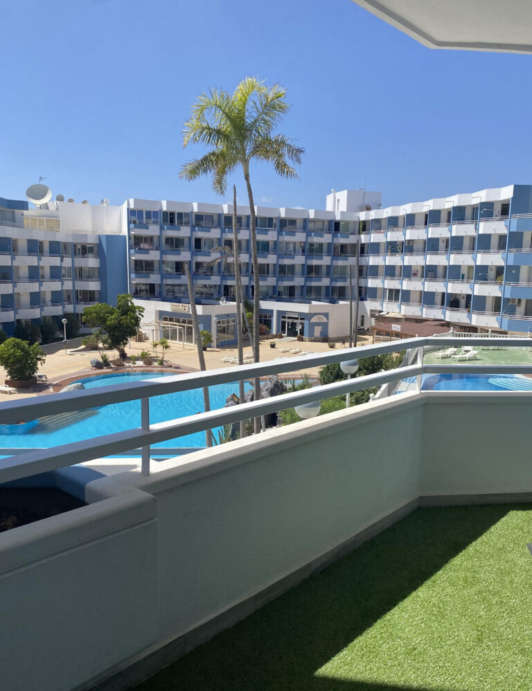 Tenerife Golf del Sur Sissy Apartman terasz